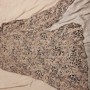 Long Leopard Skirt